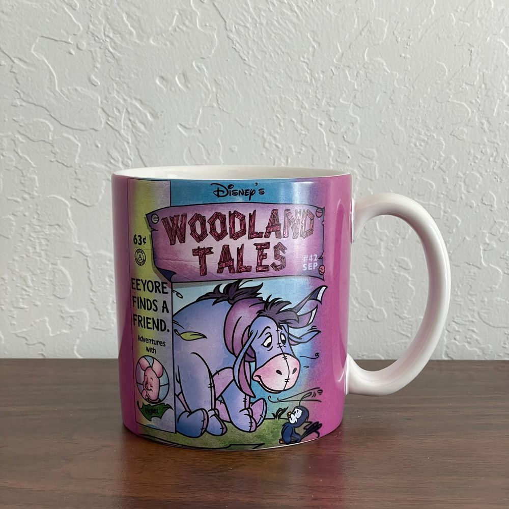 Disney Winnie the Pooh Eeyore Coffee Mug Woodland Tales Disneystore